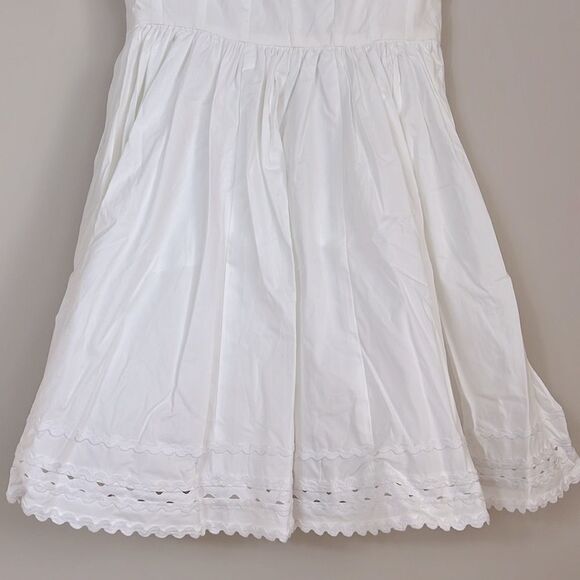 J. Crew Fit-and-flare mini dress with rickrack trim Size 4 - Picture 4 of 16